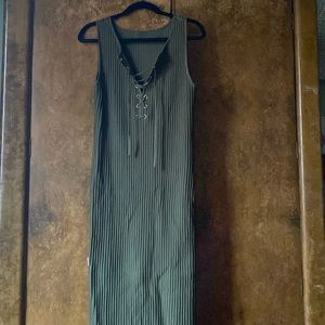 Green Tank Dress NWT